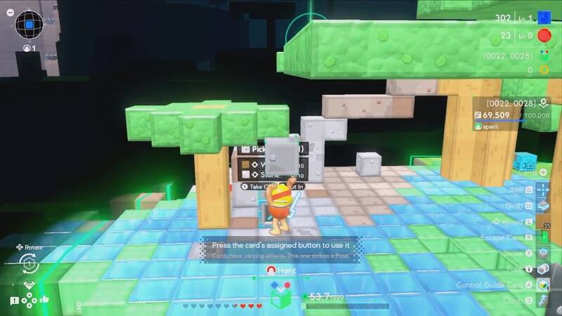 任天堂神秘多人建造游戏画面