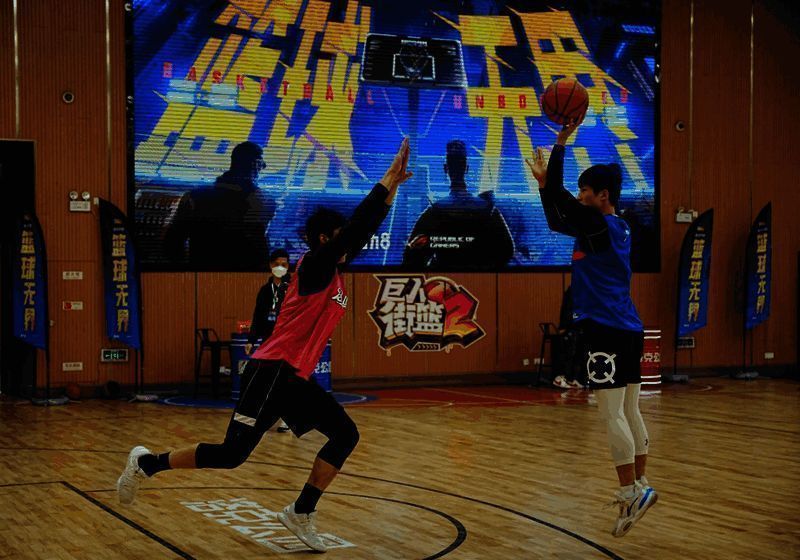 三人篮球巅峰挑战赛现场