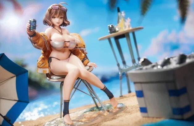 《妮姬:胜利女神》阿妮斯手办侧面图