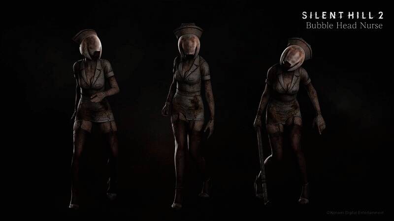 《寂静岭2：重制版》角色服装设计图