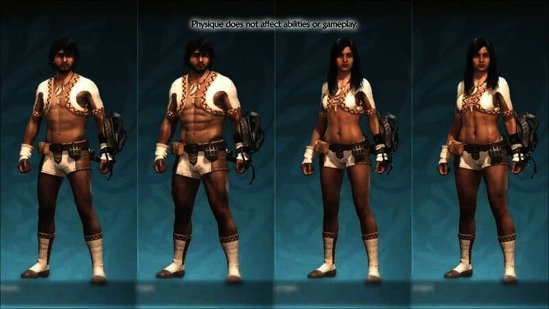 《怪物猎人：荒野》角色特写截图