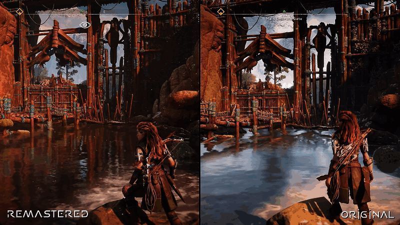 《地平线:零之曙光重制版》游戏画面展示图2