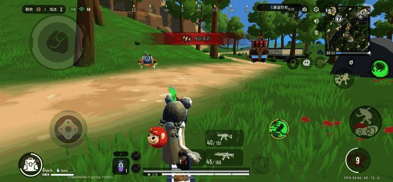 营地周边冲锋啵啵点位图