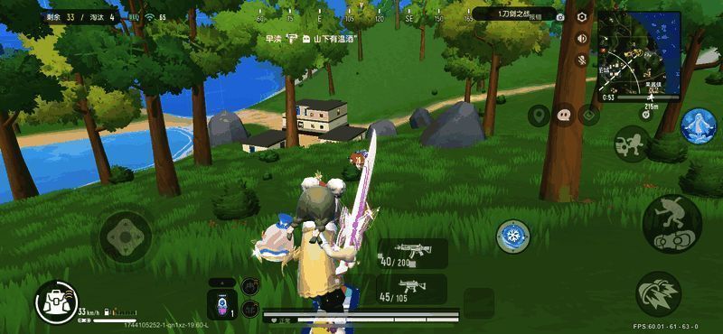 圣城野区冲锋啵啵点位图