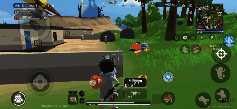 废墟周边冲锋啵啵点位图