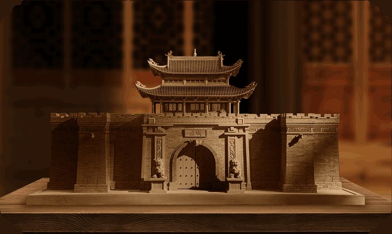 龙城模型局部图1