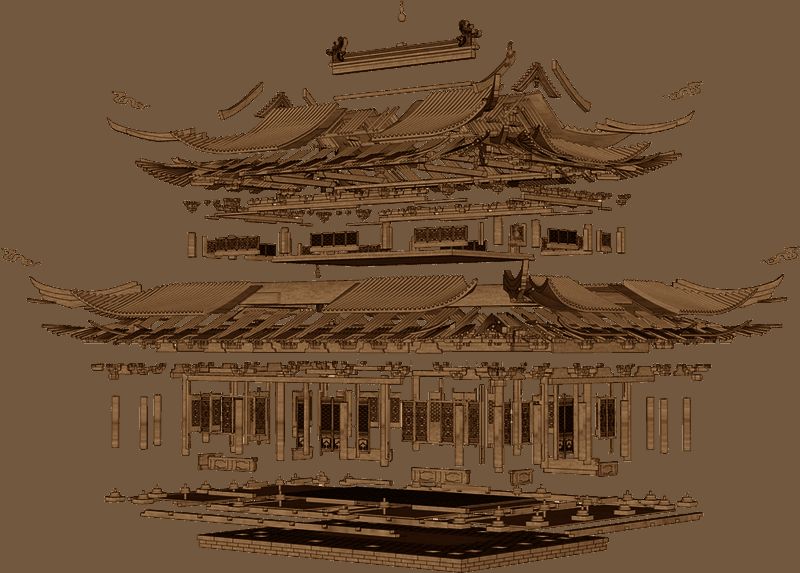 完整龙城模型图