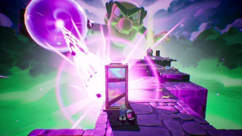 《蓝精灵：梦境》冒险画面