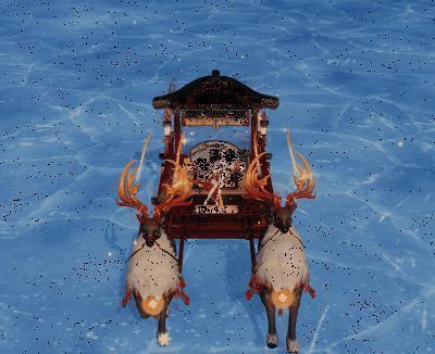 《剑侠世界3》雪中鹿影坐骑动态展示