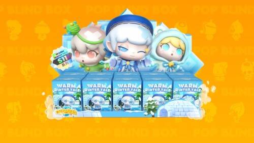 《全民泡泡超人》盲盒相关宣传图