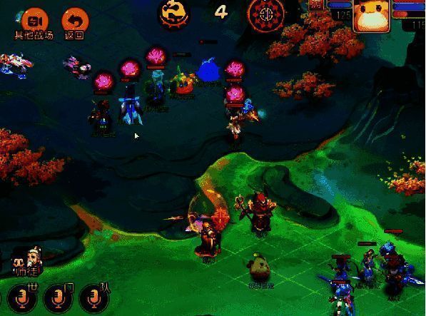 《梦幻西游》手游第五届团队争霸赛战场传送图