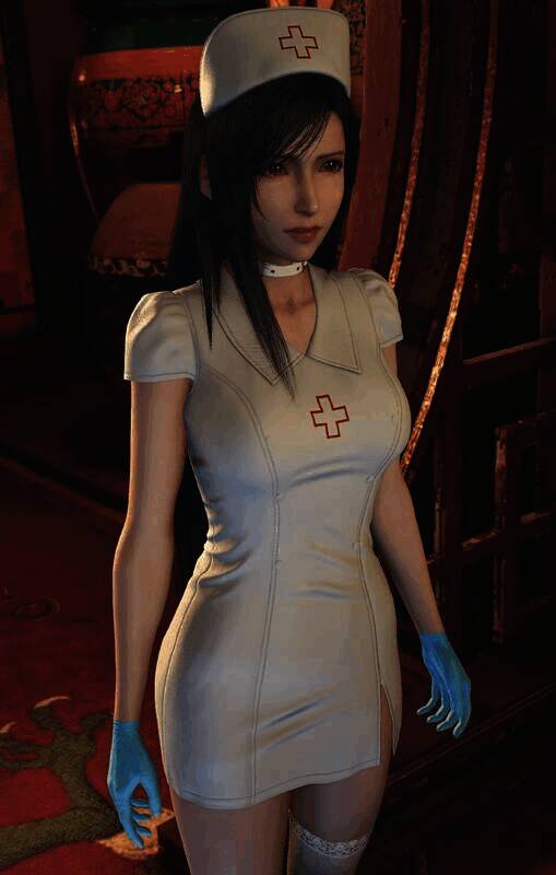 《最终幻想7》蒂法美图