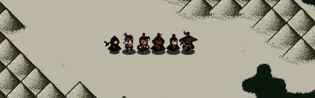 游戏中的地图探索画面