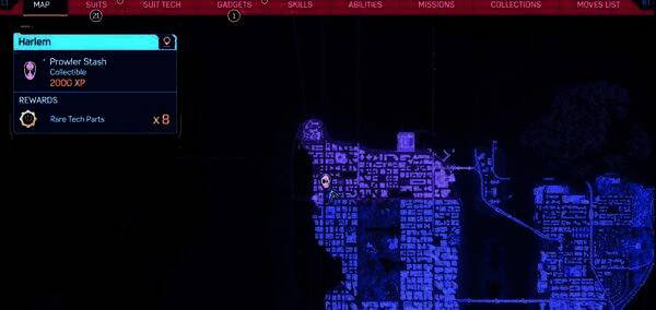 哈莱姆区装备箱10地图标记图