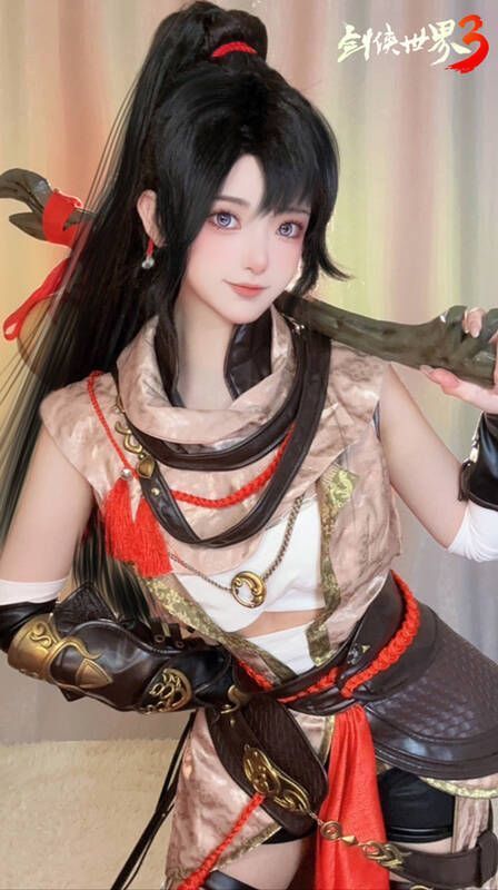 团宝cos丐帮小师妹画面