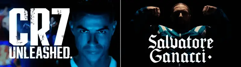 克里斯蒂亚诺·罗纳尔多和萨尔瓦多·加纳奇宣传画面