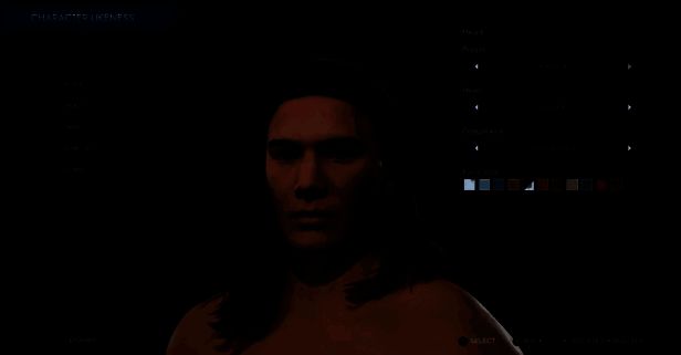 《Empyreal》角色创建画面