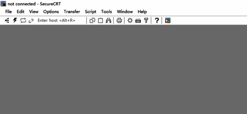 SecureCRT主界面配图