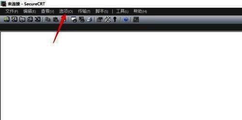 点击选项的界面图