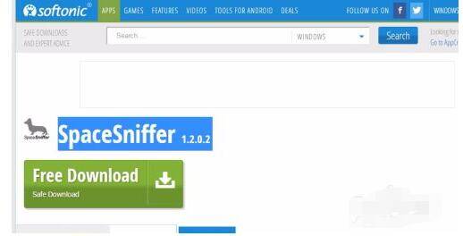 SpaceSniffer下载网站页面截图