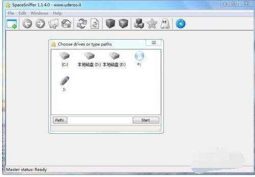 选择本地磁盘的页面截图