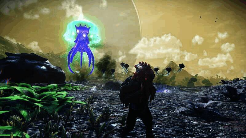 《无人深空》幽灵异象生物画面