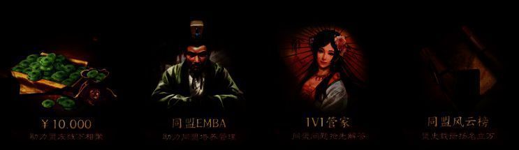 《三国志・战棋版》同盟扶持政策展示图