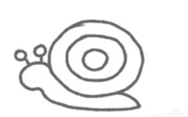 Sketchbook绘制蜗牛轮廓效果图