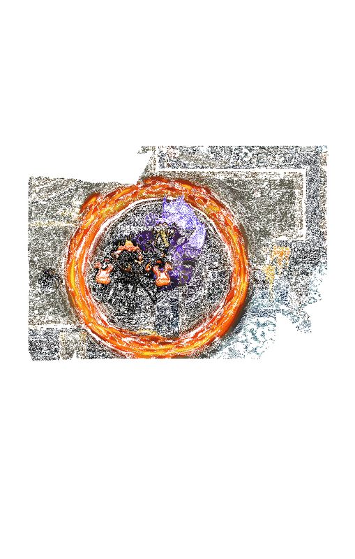 旧神阿米达安发动业火结界