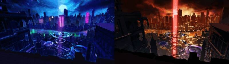 《叛逆神魂》异空画面示例