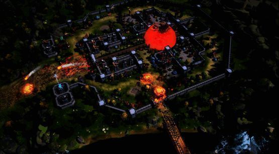 《龙石战争》多维战场画面