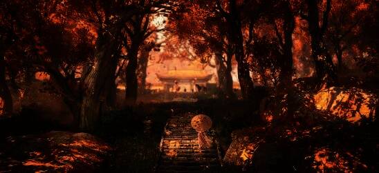 枫林小驻地图画面