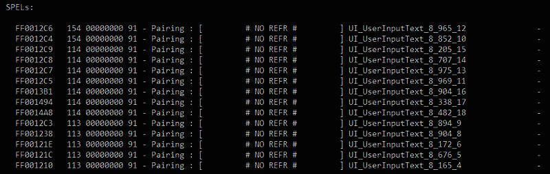 customspells.txt文件内容截图