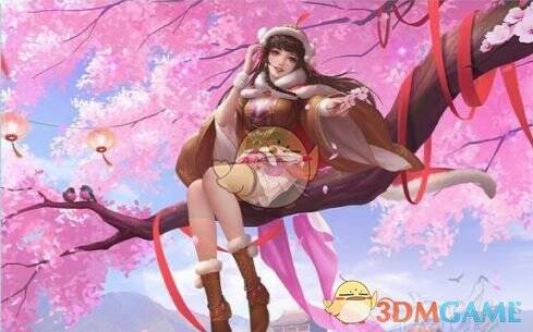 三国杀谋杨婉人面桃花皮肤图片