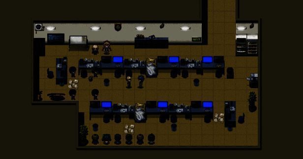 《恶魔会社：入职》游戏中众人对抗魔王画面