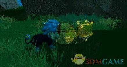 暗系艾比星云狮释放闪耀流星技能画面