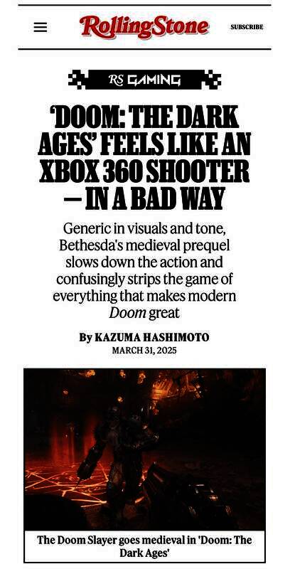 滚石杂志前瞻页面截图