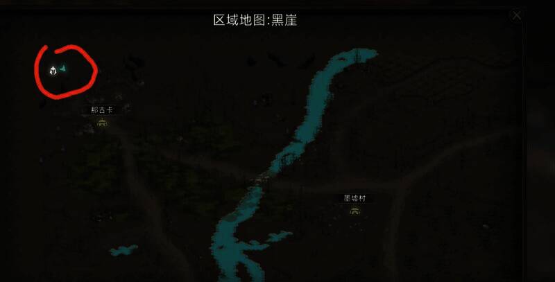 那古卡左上深邃地牢位置图