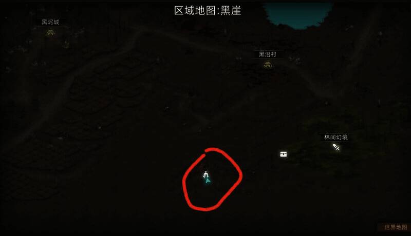 林间幻境左下深邃地牢位置图