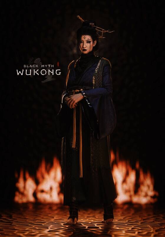 《黑神话：悟空》蜘蛛二姐之前作品图4