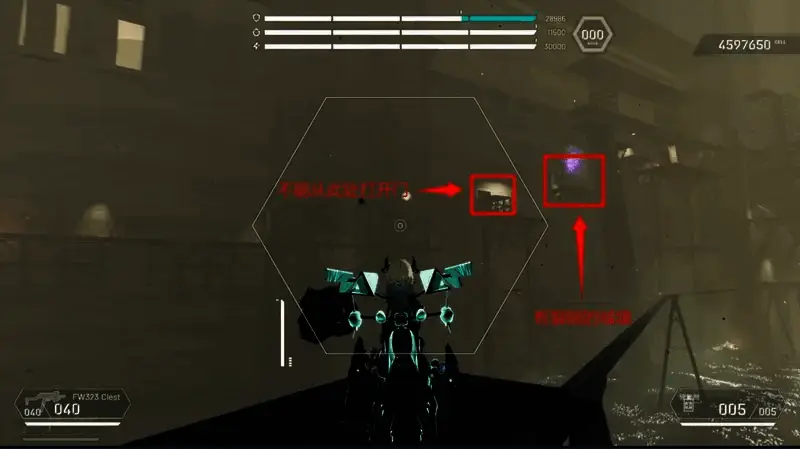 《Dolls Nest》禁区围墙裂缝城墙平台图