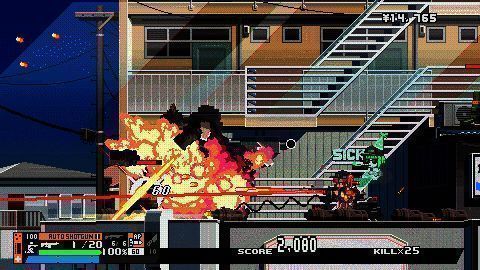 热武器射击场景