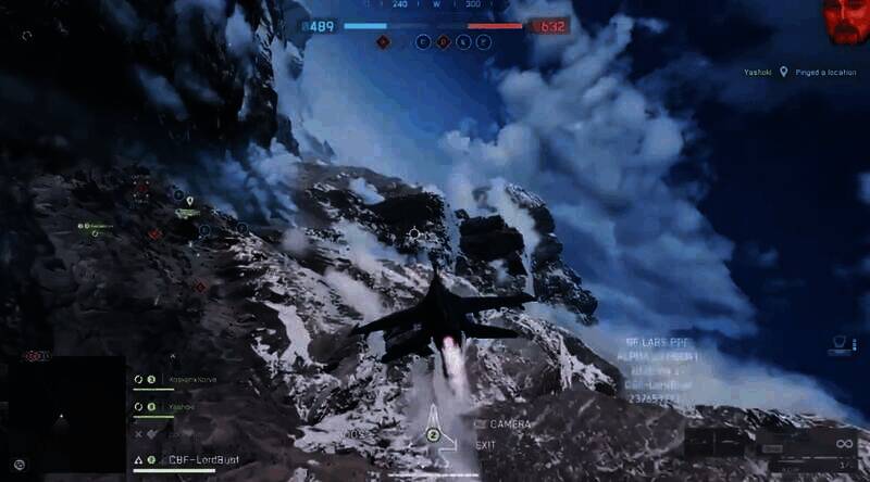 《战地》新作BETA测试战斗机第一视角画面1