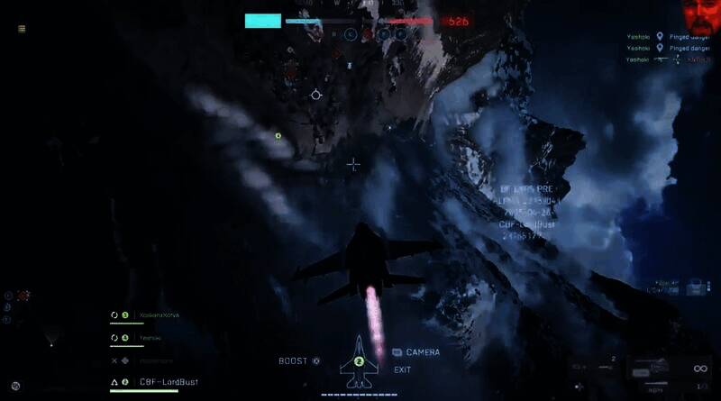 《战地》新作BETA测试战斗机第一视角画面4