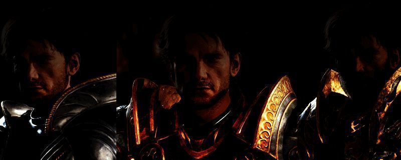 《上古卷轴4：湮灭重制版》捏脸示例图