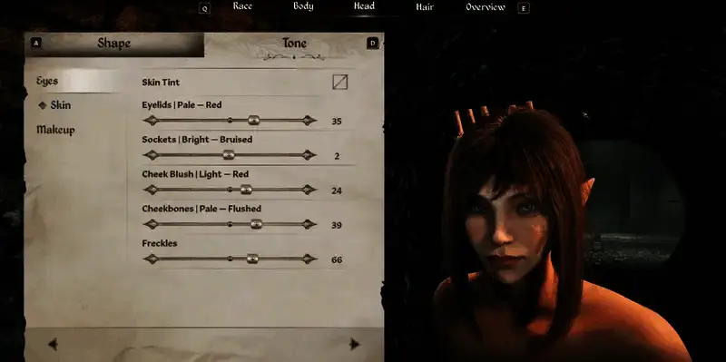 木精灵皮肤捏脸参考图