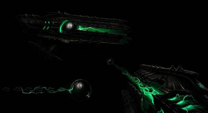 《毁灭战士：黑暗时代》中的Reaver Chainshot武器