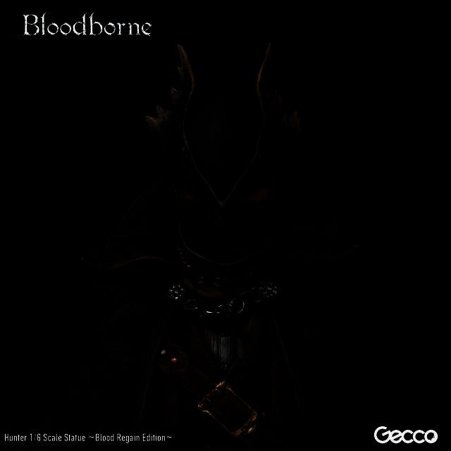 《血源诅咒》猎人1/6比例雕像外观