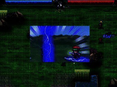 神屠蓝银联合攻击系统画面示例