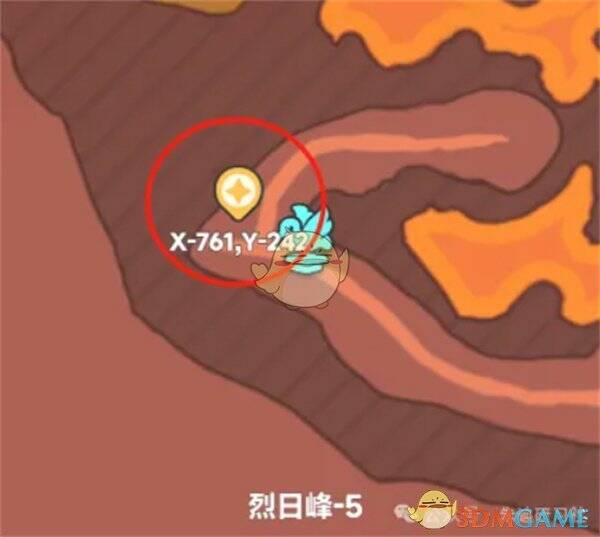 烈日峰 - 5矿洞位置图片